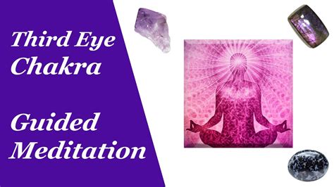 THIRD EYE CHAKRA Guided Meditation 💎 Chakra Activation & Balancing with ...
