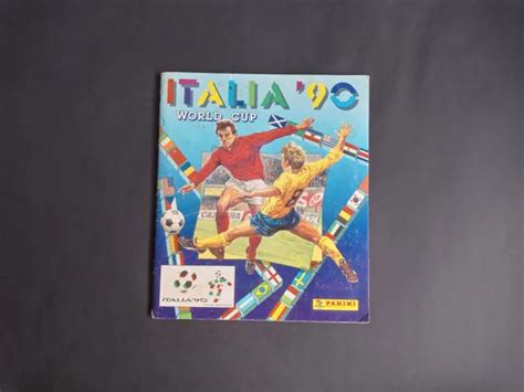 Panini World Cup Italy Sticker Album Rare Spanish Version