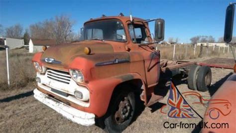 1958 Chevrolet Coe Lcf Cabover Truck V8 Barn Find Hotrod Car