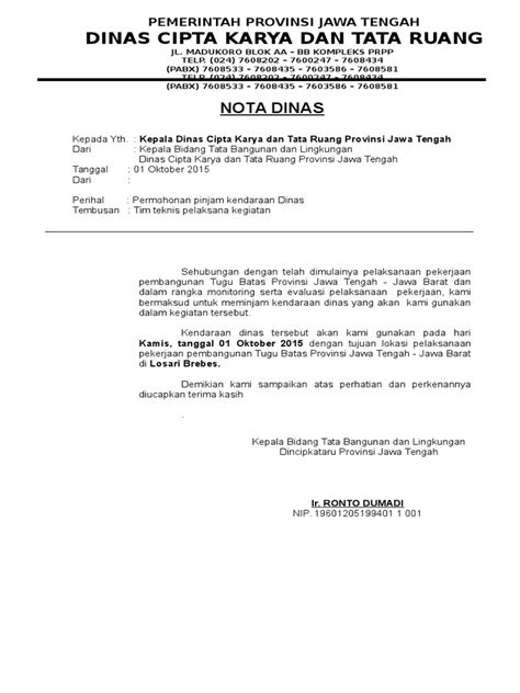 Detail Surat Peminjaman Mobil Koleksi Nomer 5