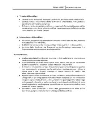 Escala Likert Adrian Batista Arteaga Pdf