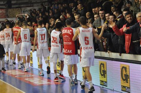 Another basketball spectacle in Čačak – Borac vs. Split : NLB ABA League 2