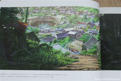 Suzume Makoto Shinkai Anime Background Art Book Review Halcyon