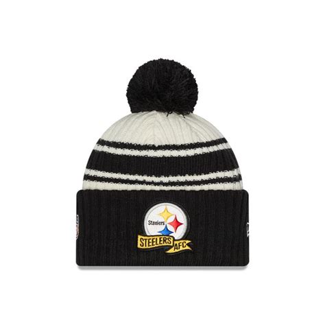 Pittsburgh Steelers New Era 2022 Sideline Sport Knit Hat