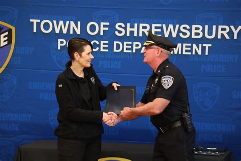 Shrewsbury Police Department Holds First Annual Awards Ceremony