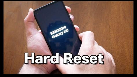 Samsung Galaxy A21 How To Hard Reset Removing Pin Password Fingerprint Pattern Youtube