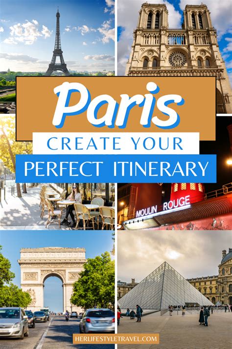 How To Create The Perfect Itinerary For Paris - Her Lifestyle Travel