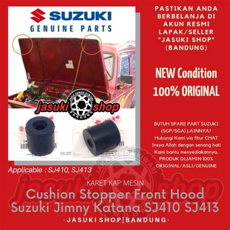 Jual 2 Karet Stopper Kap Mesin Suzuki Jimny Katana Sierra Caribian