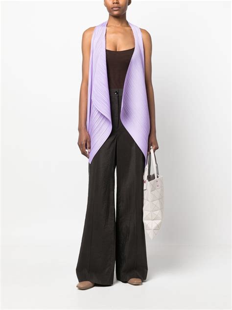 Pleats Please Issey Miyake Monthly Colours March Plissé Vest Farfetch