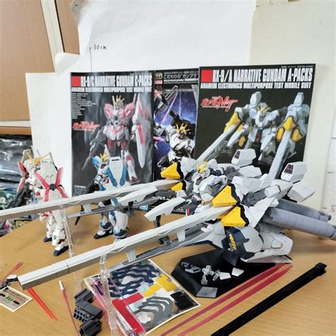 Yahooオークション Hguc 1144 ナラティブガンダム A装備 C装備 ユ