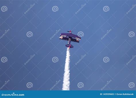 Air Aerobatics Show In Teknofest Istanbul Editorial Stock Photo Image