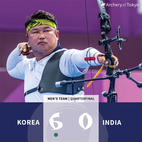 World Archery On Twitter We Have Our Mens Team FinalFour Korea