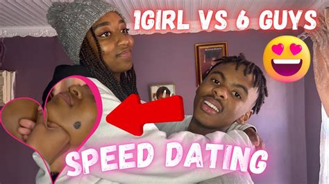 1 GIRL VS 6 GUYS SPEED DATING They KISSED Part3 YouTube