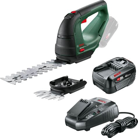 Bosch Advancedshear V Cordless Grass And Shrub Shears X Ah Li Ion