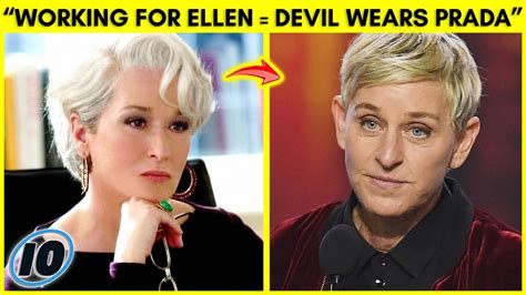 Former Ellen Staffer Compares Workplace To The Devil Wears Prada Youtube