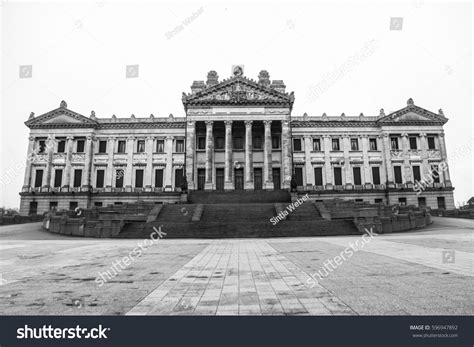 Palace Black White Stock Photo 596947892 | Shutterstock 