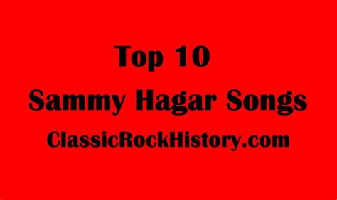 Top 10 Sammy Hagar Songs | Songs, Rock and roll history, America album