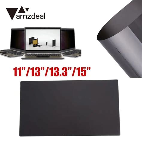 amzdeal Anti Glare Privacy Thin LCD Screen Protector Film Anti Scratch For 15inch Laptop on ...