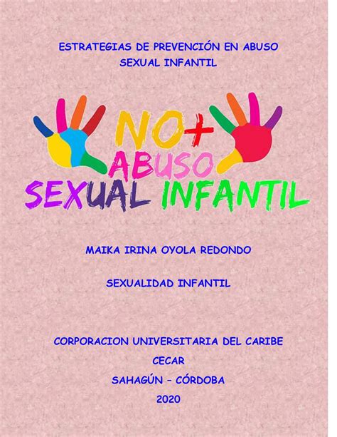 Calaméo Estrategias De Prevención En Abuso Sexual Infantil