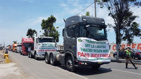 La Libertad Transportistas De Carga Pesada No Se Sumar N Al Paro