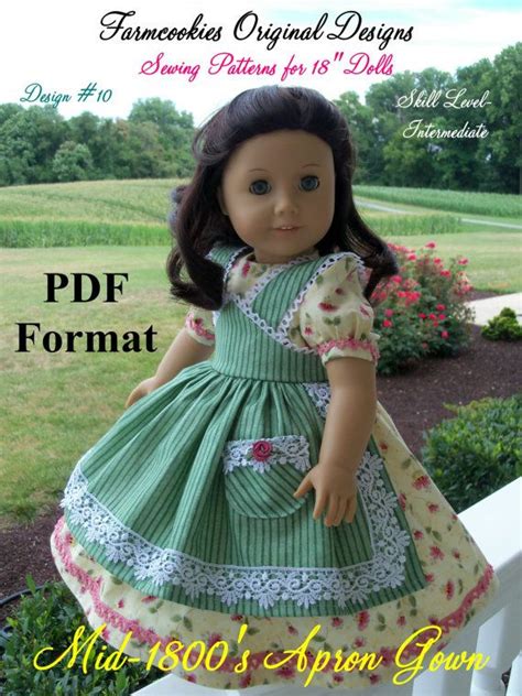 Pdf Sewing Pattern For American Girl Marie Grace Cecile Or Caroline