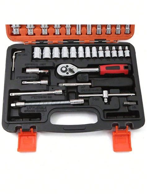 Pcs Car Repair Tool Sets Combination Tool Wrench Set Ratchet Pawl