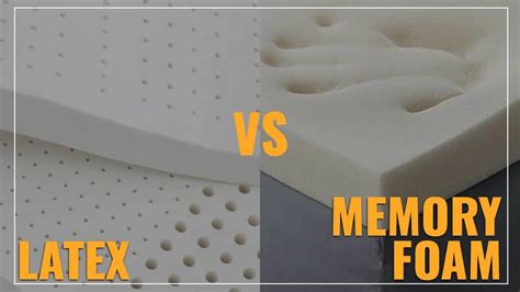 Memory Foam Vs Latex Choosing The Right Material For Your Mattress Sgmattresssg