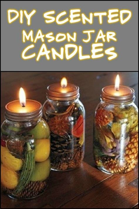 Diy Scented Mason Jar Candles 5 Easy Steps Mason Jar Oil Candle Mason Jar Diy Scented Mason