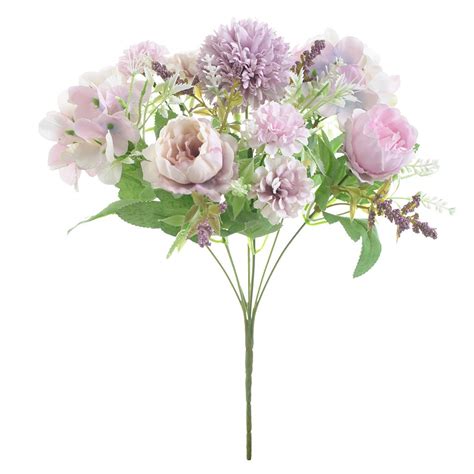 Clearance Lognanla Beautiful Artificial Silk Fake Flowers Wedding Valentines Bouquet Bridal