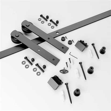 Smartstandard 40ft Barn Door Hardware Kit Barn Door Track Sliding Door