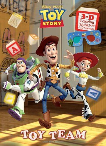 Toy Team 3 D Disney Pixar Toy Story Golden Books Publishing Company Amazon Es Libros