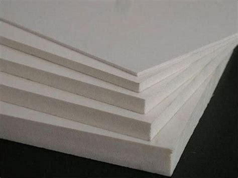 White Plain Pvc Sheet Application Display Board At Best Price In