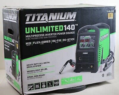 Titanium Unlimited Multi Process Inverter Power Source Welder Ti