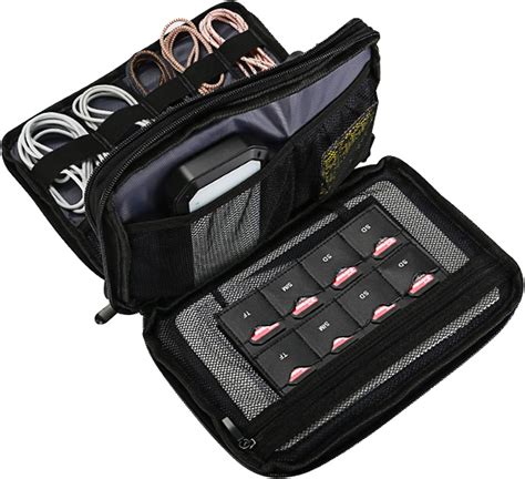 Procase Travel Gadget Organizer Bag Portable Tech Gear Electronics Accessories