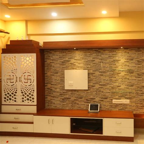 Puja Unit Tv Unit Living Room Design Kitchen Interior Design