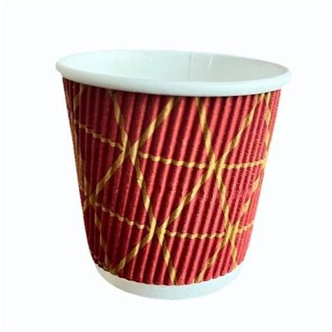 120ml Disposable Ripple Paper Cup At Rs 1 42 Piece Paper Cup In