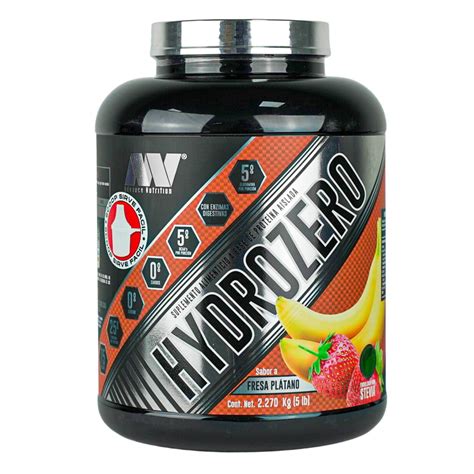 Suplemento Alimenticio Advance Nutrition Hydrozero Fresa Pl Tano