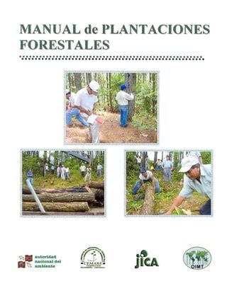 Manual De Plantaciones Forestales Pdf