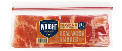 Thick Cut Bacon The Wright Way Wright® Brand Bacon