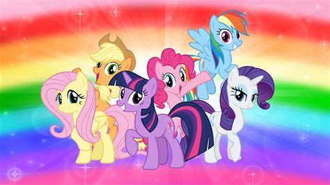 The Mane Six By Andoanimalia On Deviantart