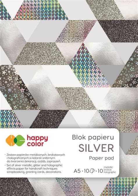 Blok Silver A G Arkuszy Happy Color Happy Color