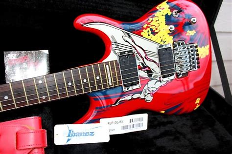 Mint Ibanez® Js20s Joe Satriani Silver Surfer® Marvel® Reverb