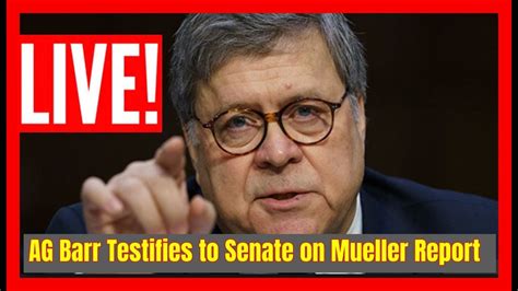 Breaking 🔴 Ag William Barr Testifies To The Senate Judiciary Committee On The Mueller Report