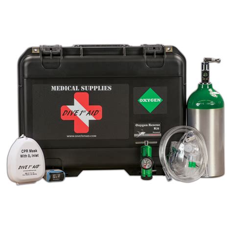 Oxygen Rescue Kit Personal Dive 1st Aid