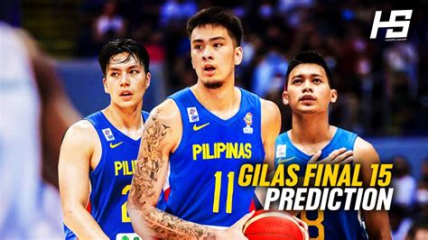 Gilas Pilipinas Final 15 Man Pool Prediction For The 5th Window Of FIBA