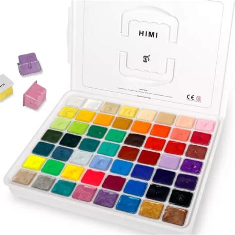 Himi Juego De Pintura Gouache Colores X Fl Oz Oz Env O Gratis