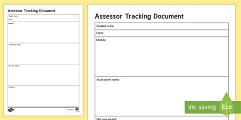 Teacher Assessment Tracker Teacher Made