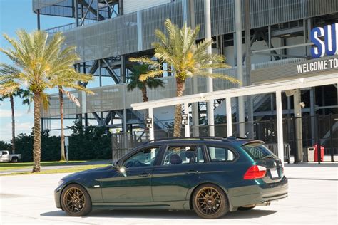 Bmw E91 Wagon 3 Series With 18 Arc 8 Wheels In Satin Bronze