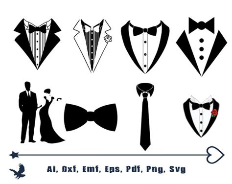 Suit Pdf Suit And Tie Svg Suit Svg Suit Cut Files Suit Dxf Suit Png