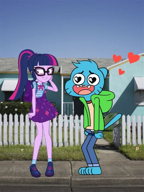 1907976 Safe Editor Mr Gumball Sci Twi Twilight Sparkle